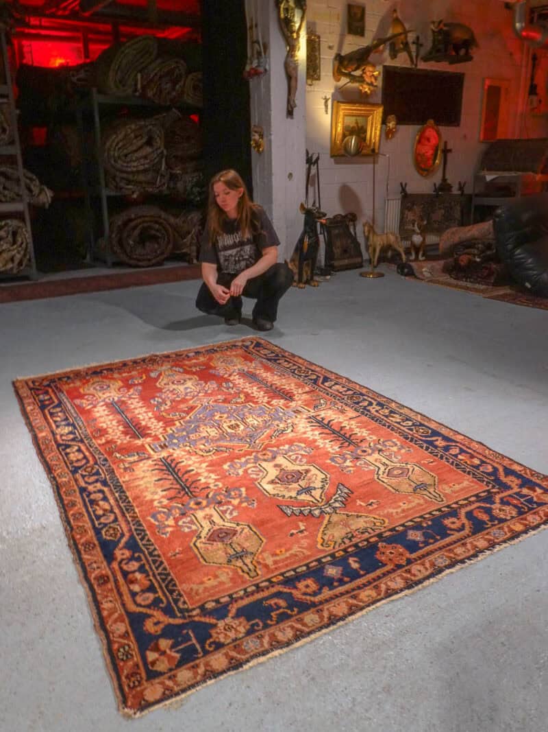 herttaisen hurmaava pieni bijar 102 x 66 cm (kopio)