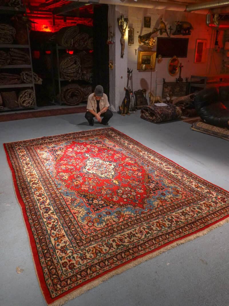 yönsininen kirman 230 x 131 cm (kopio)