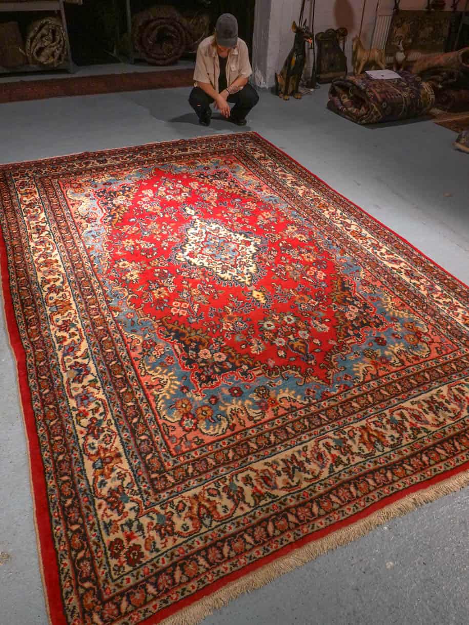yönsininen kirman 230 x 131 cm (kopio)