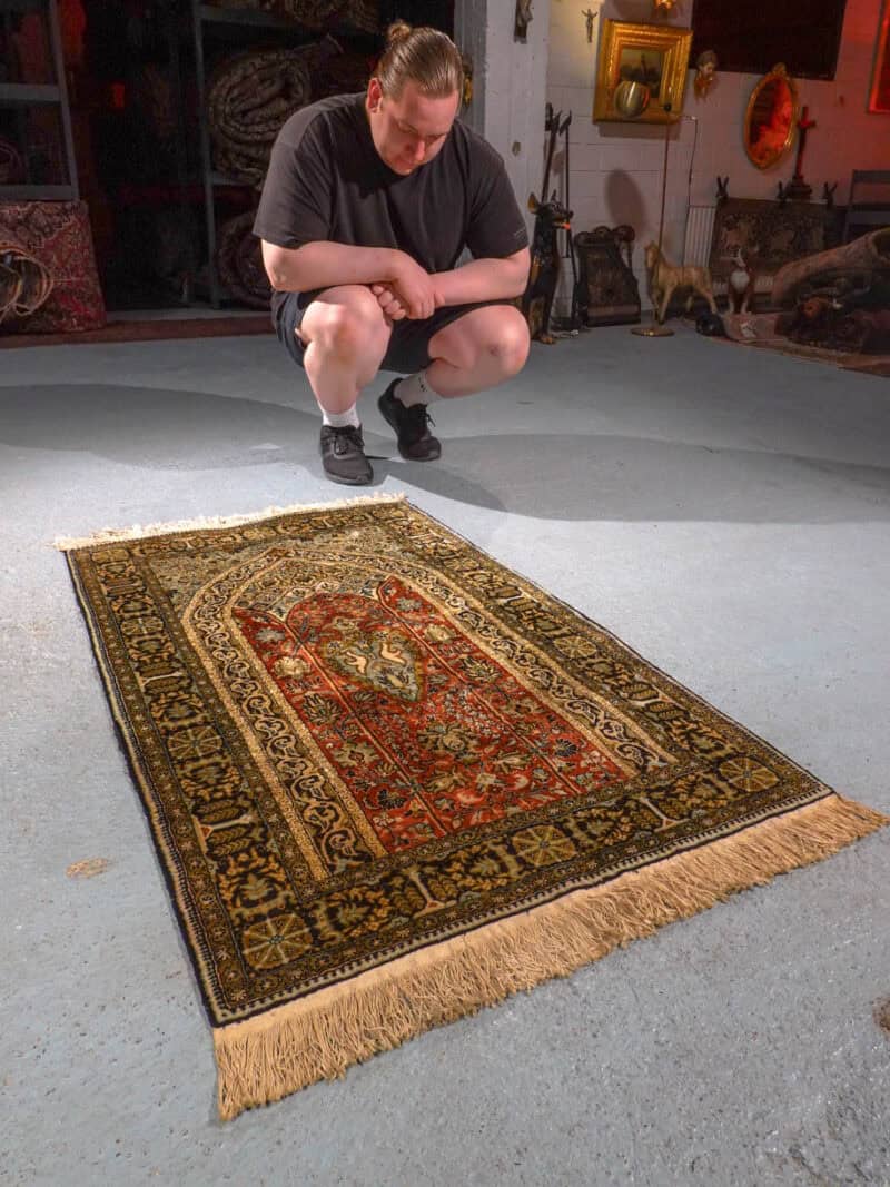 silkkimatto eteerinen paratiisi kashmir 145 x 92 cm (kopio)