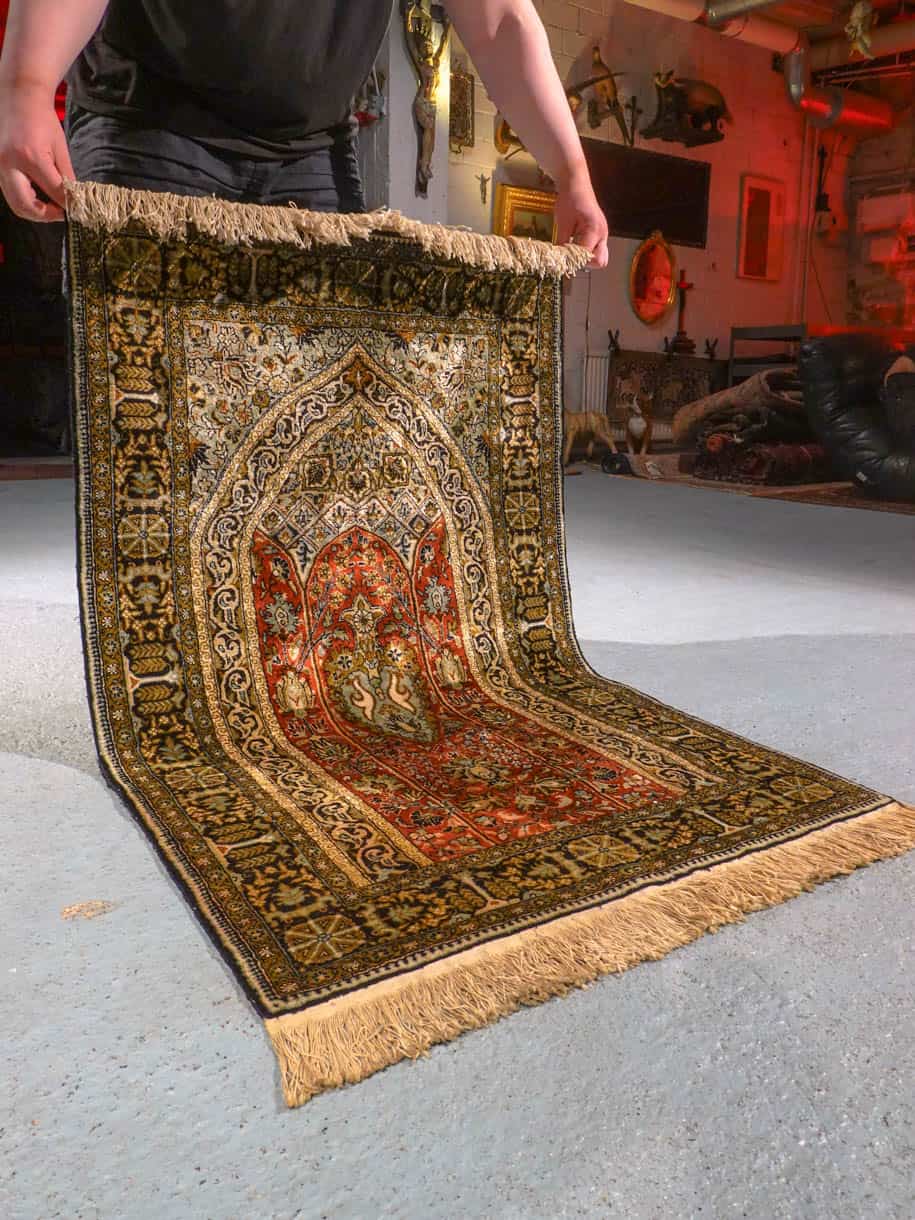 silkkimatto eteerinen paratiisi kashmir 145 x 92 cm (kopio)