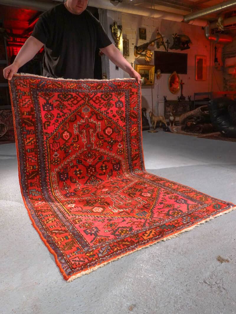 huolettoman hehkuva hamadan 150 x 106 cm (kopio)