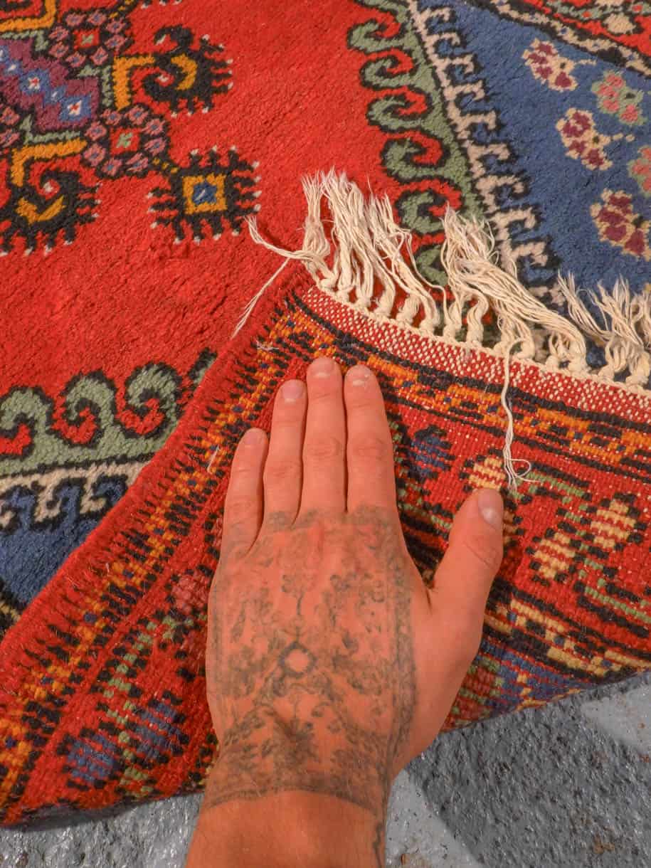 heleän vaalea sarouk 81 x 78 cm (kopio)