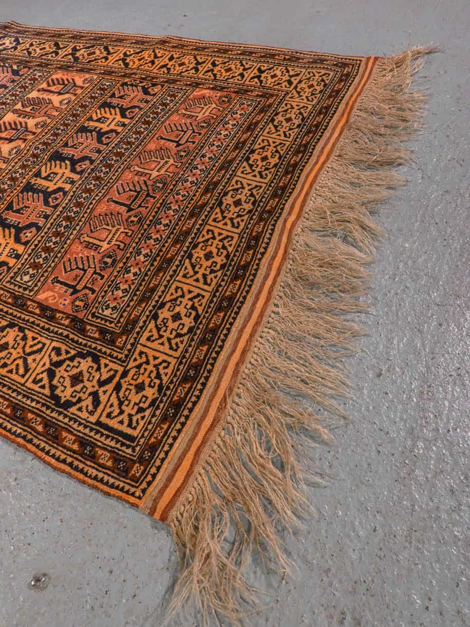 rytmikkään rustiikkinen balutsi 1960 luvulta 145 x 95 cm (kopio)