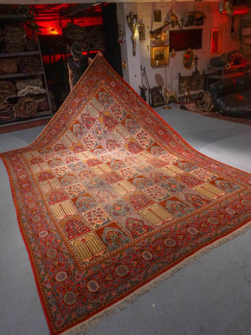 herkän elegantti puutarha ghom 152 x 105 cm (kopio)