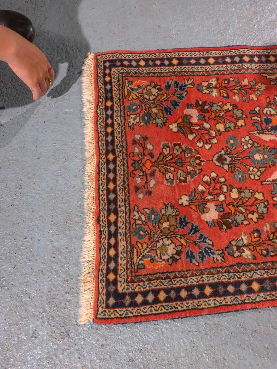 tyylikkään koristeellinen sarouk 125 x 65 cm