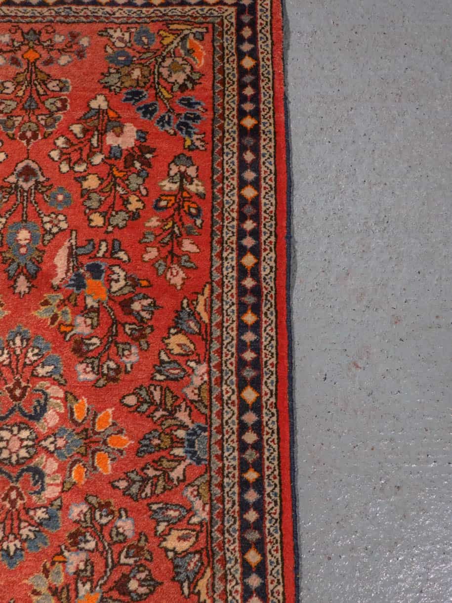 tyylikkään koristeellinen sarouk 125 x 65 cm