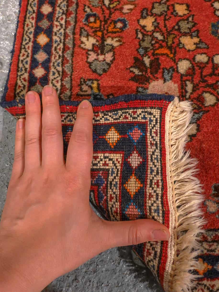 tyylikkään koristeellinen sarouk 125 x 65 cm