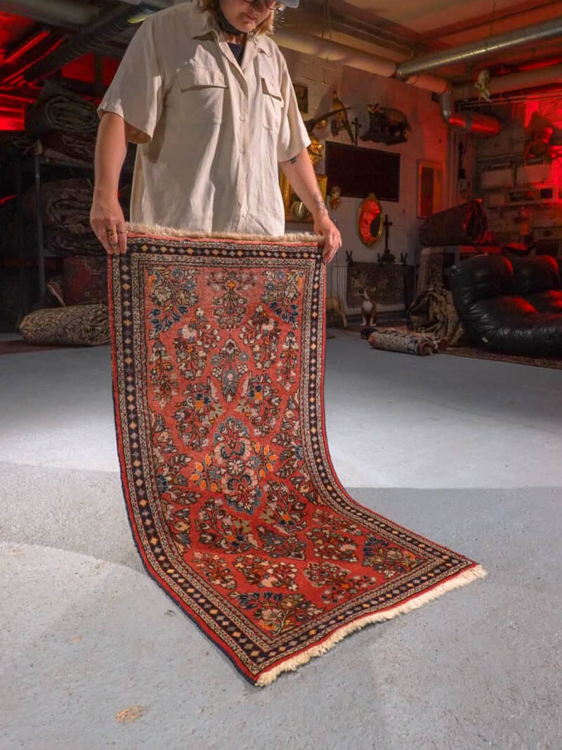 tyylikkään koristeellinen sarouk 125 x 65 cm