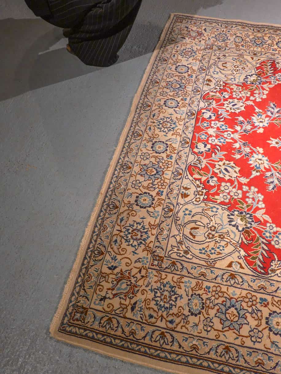 harvinainen punainen nain – 250 x 160 cm (kopio)