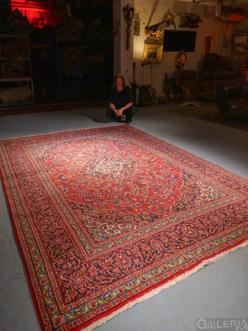 kauniin lämminsävyinen keshan  385 x 255 cm (kopio)