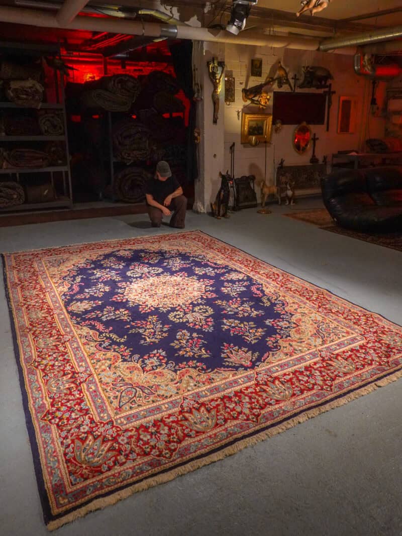 valloittava sinivihreä palatsikokoinen kirman 370 x 270 cm (kopio)