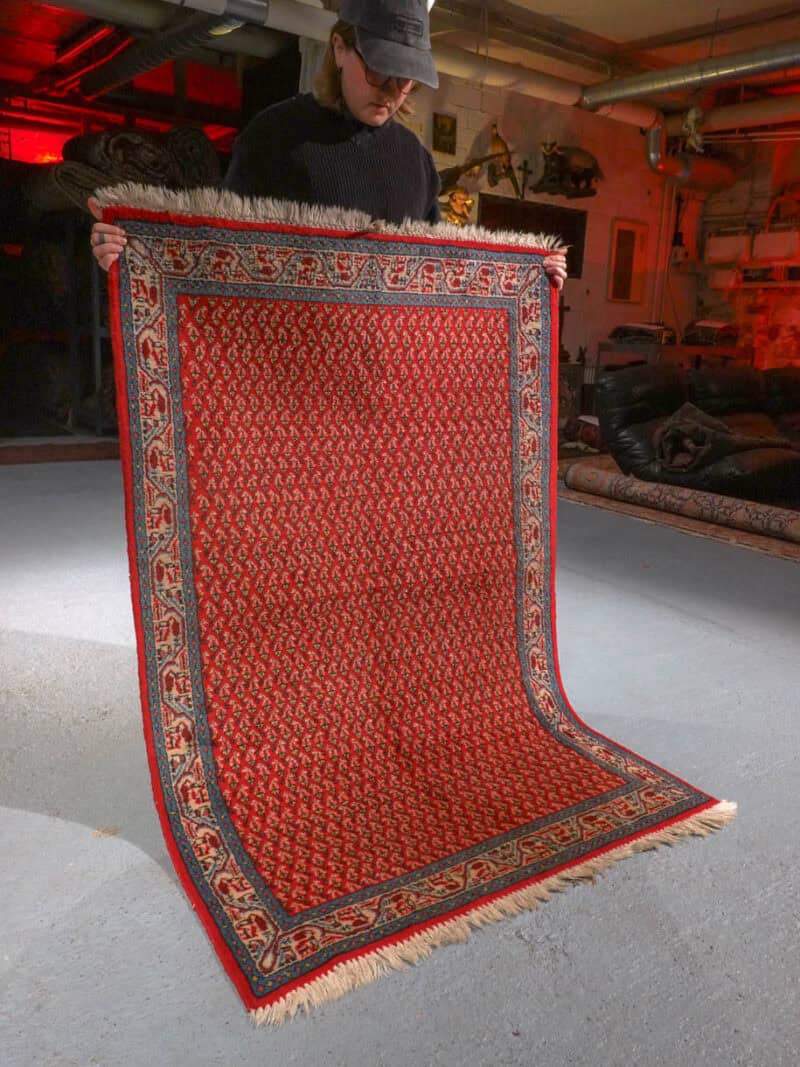 kauniin yksinkertainen sarouk mir 155 x 100 cm