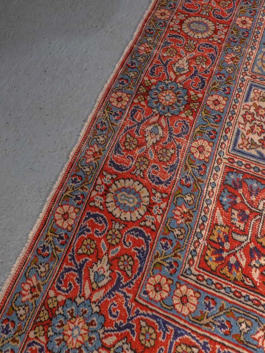 raikkaan sävykäs puutarhakuvioinen moud 205 x 138 cm (kopio)