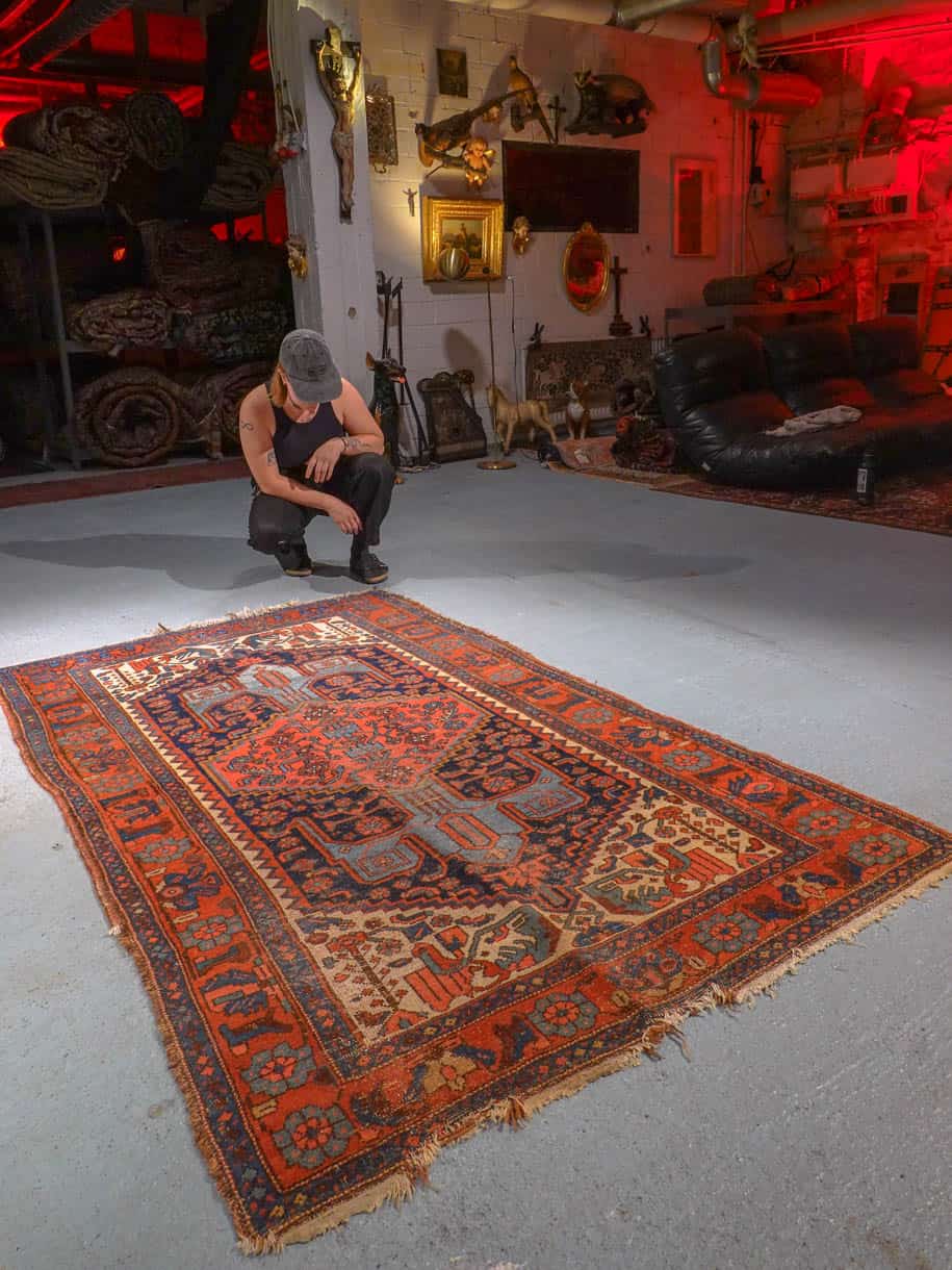 pehmeän rustiikkinen malayer 210 x 135 cm