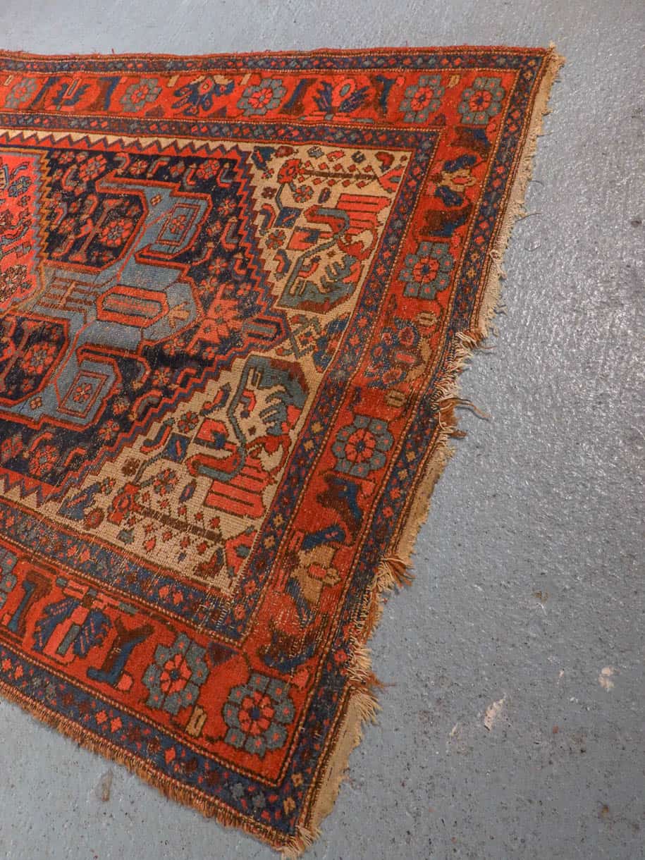 pehmeän rustiikkinen malayer 210 x 135 cm
