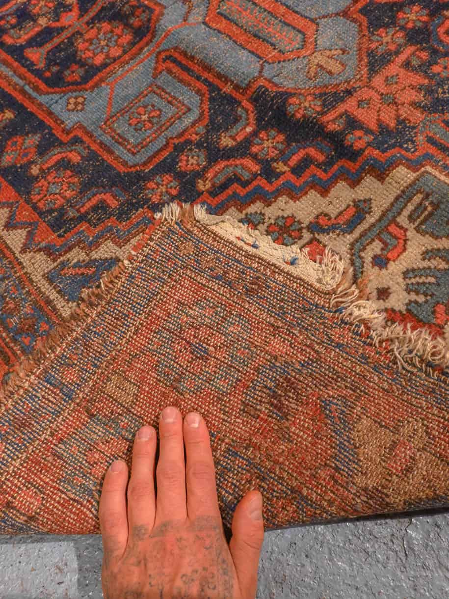 pehmeän rustiikkinen malayer 210 x 135 cm