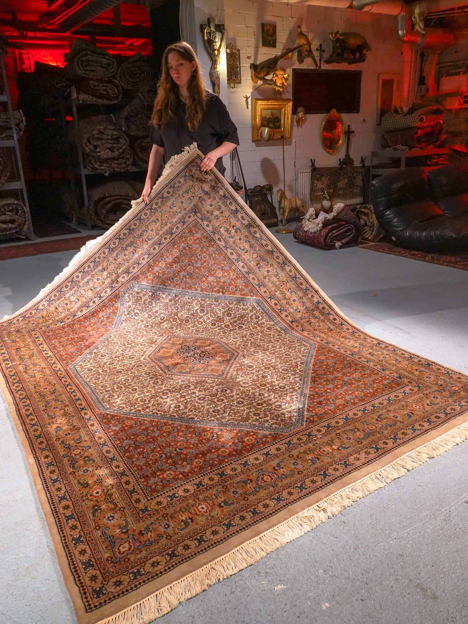 lempeän vaalea bijar – 260 x 190 cm