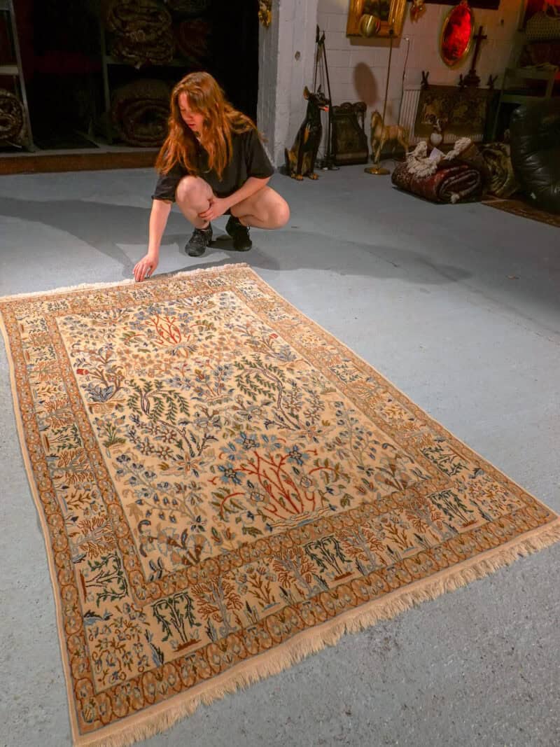 lumoavan yksityiskohtainen ghom 230 x 139 cm (kopio)