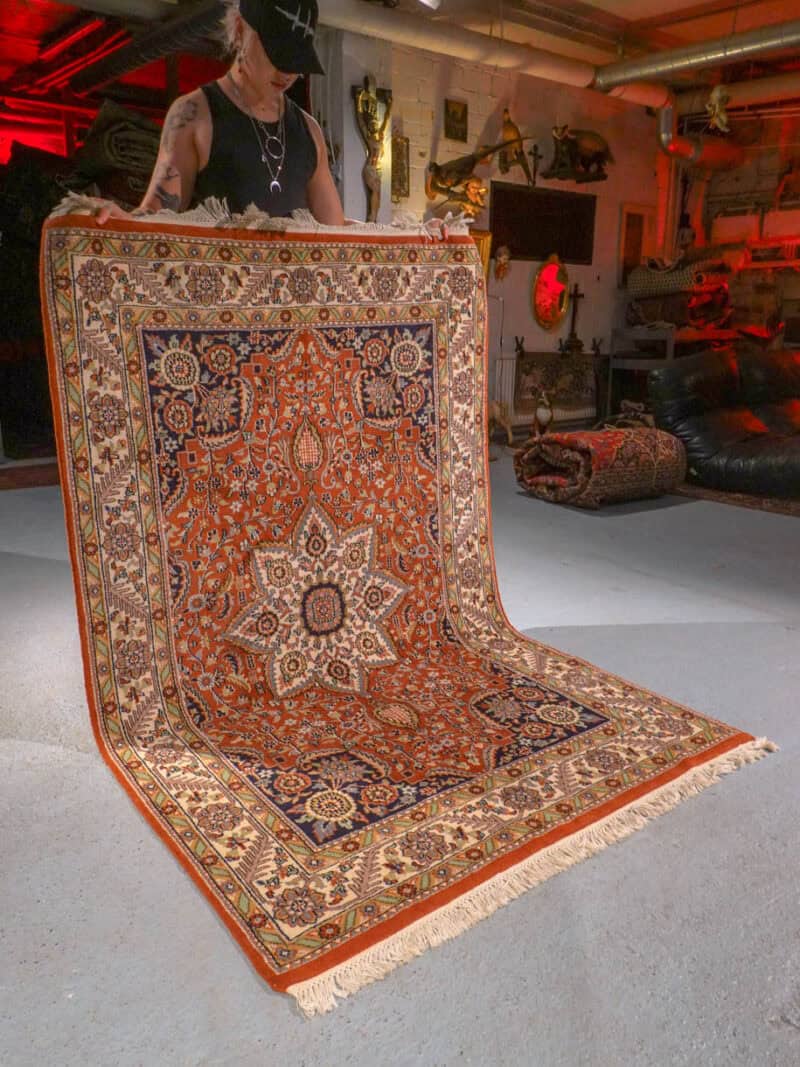 vehreän koristeellinen tabriz 144 x 103 cm (kopio)