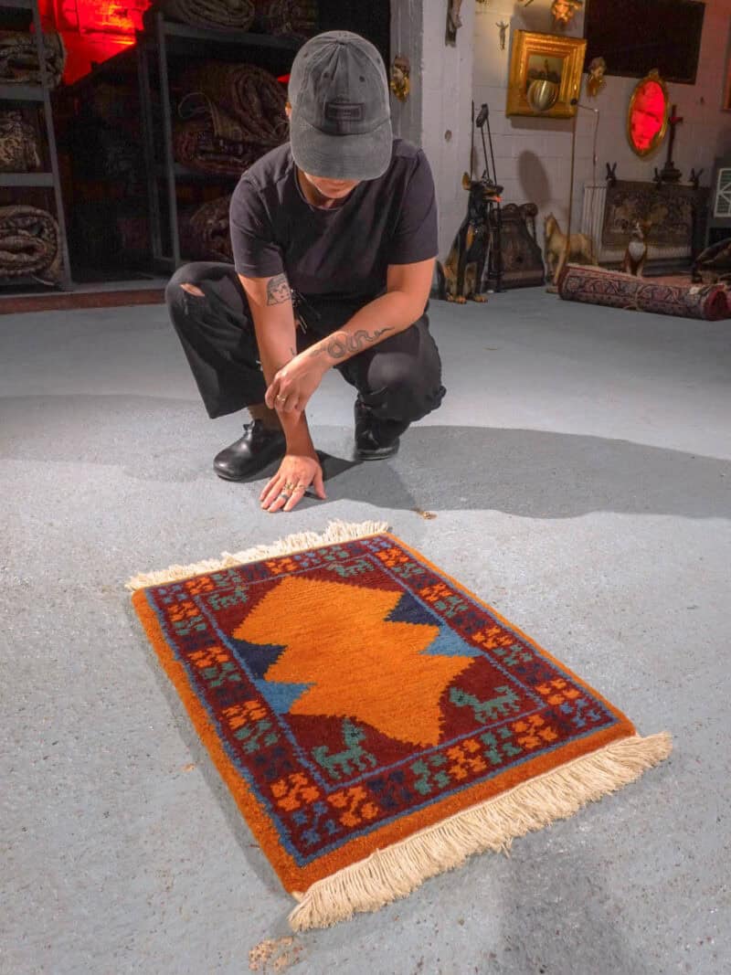 mutkaton gabbeh 186 x 113 cm (kopio)