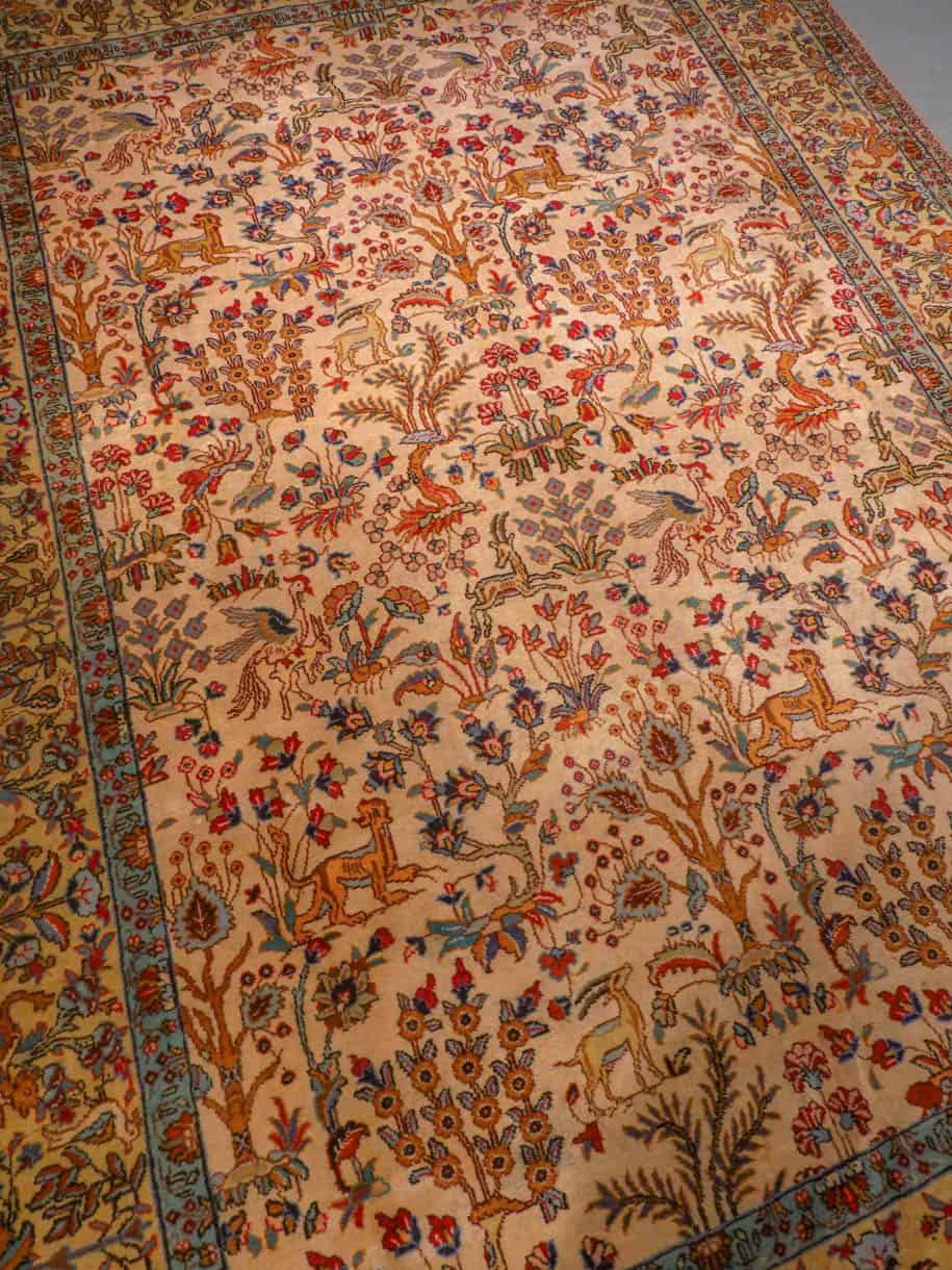 kauniin soinnikas tabriz käytävämatto 333 x 104 cm (kopio)