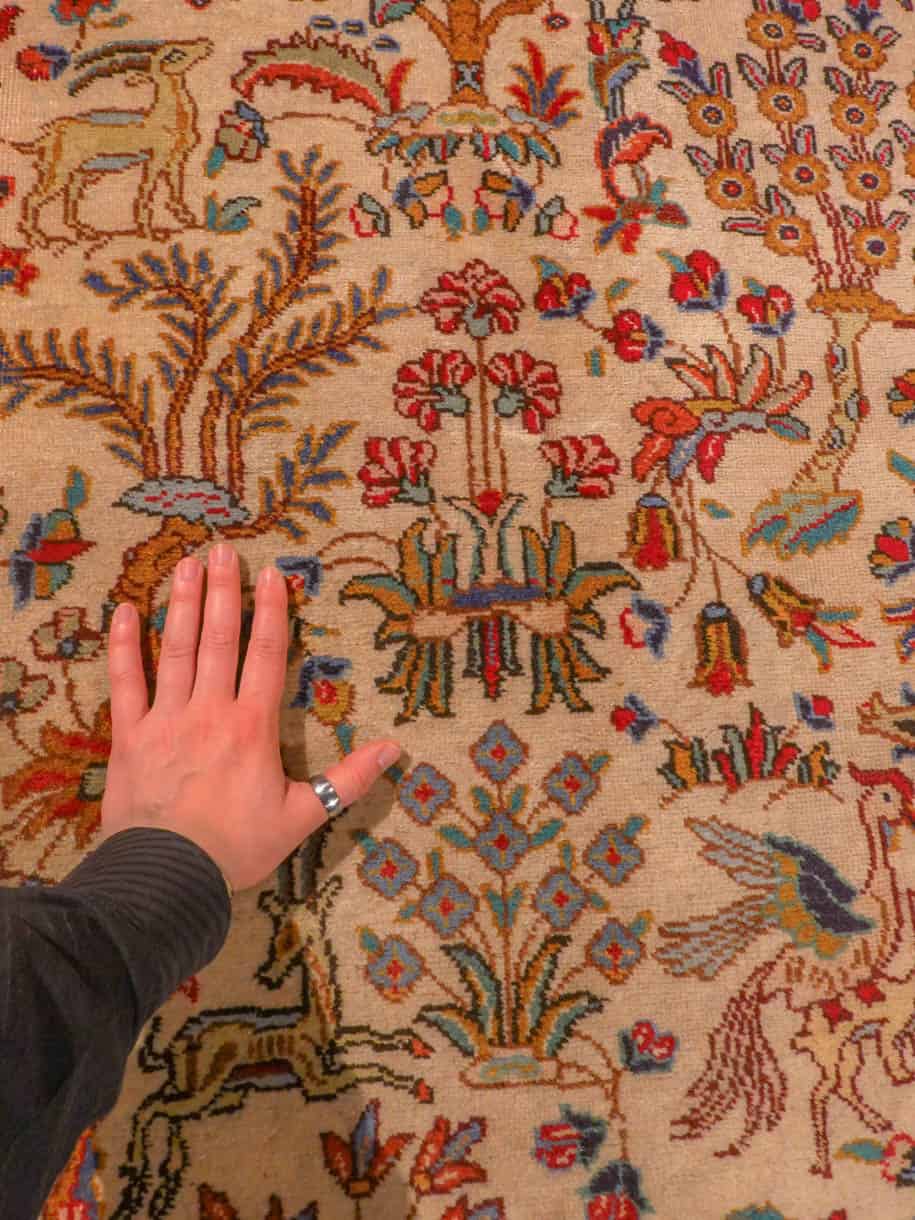 kauniin soinnikas tabriz käytävämatto 333 x 104 cm (kopio)
