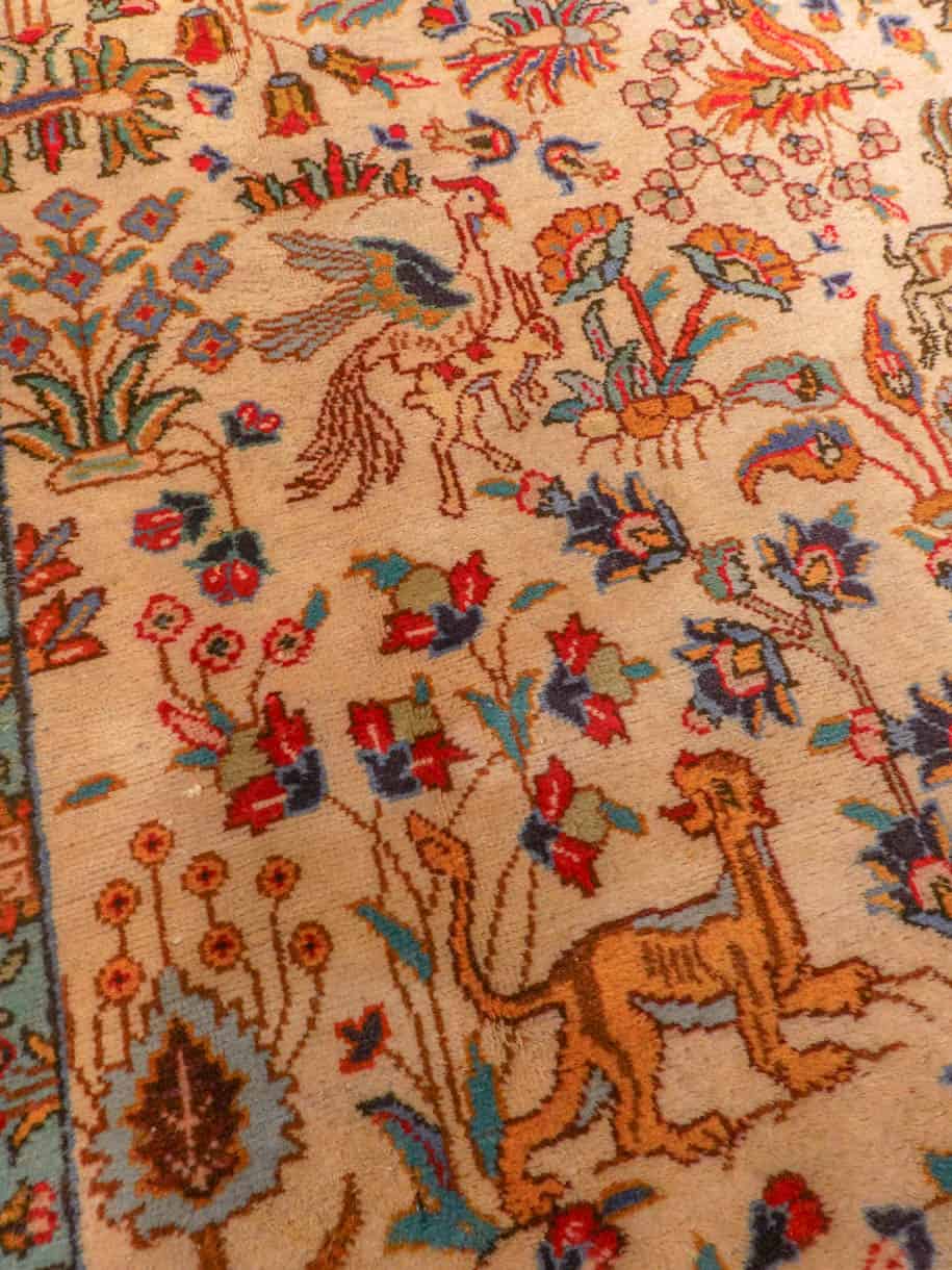 kauniin soinnikas tabriz käytävämatto 333 x 104 cm (kopio)