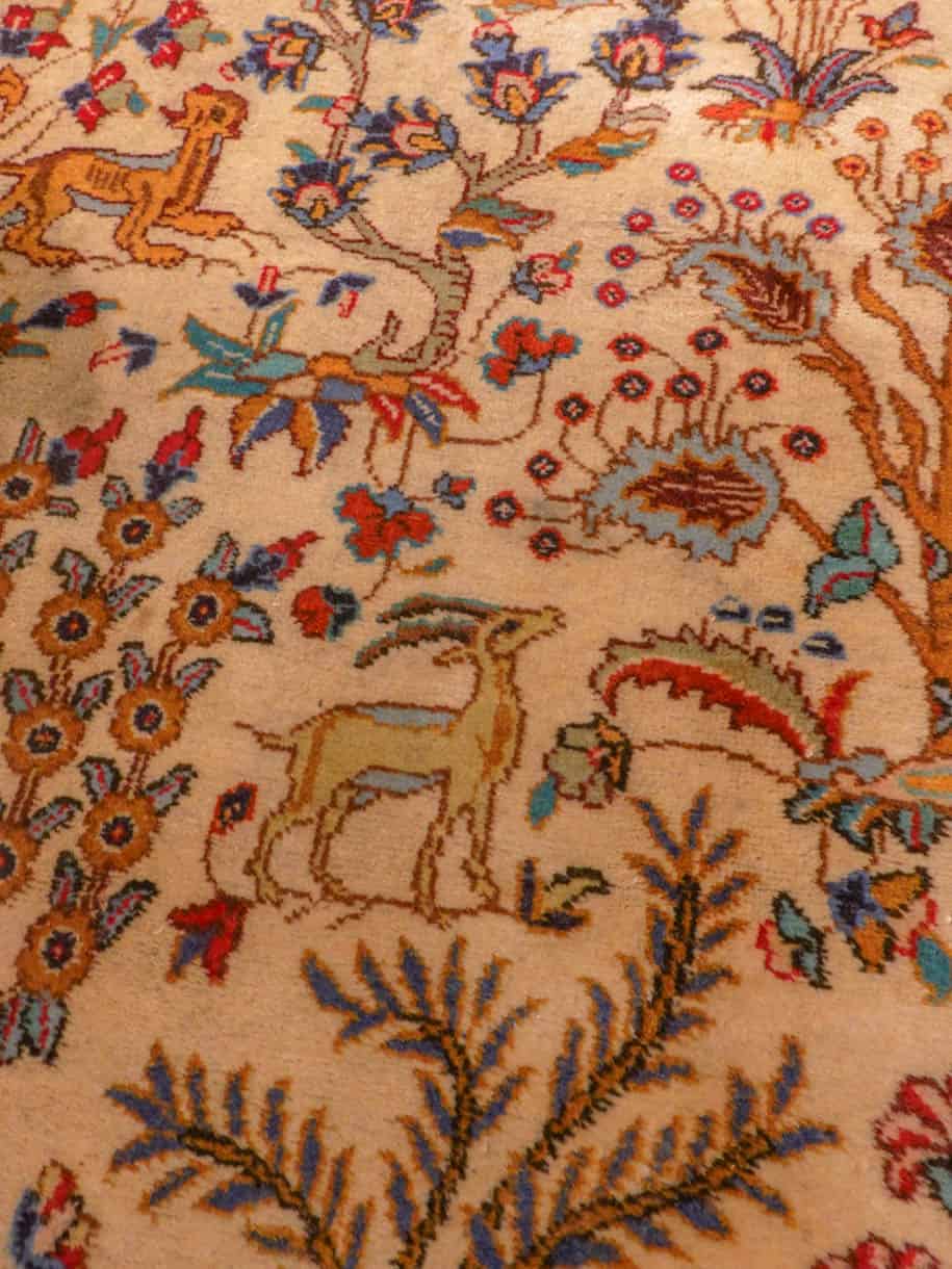 kauniin soinnikas tabriz käytävämatto 333 x 104 cm (kopio)