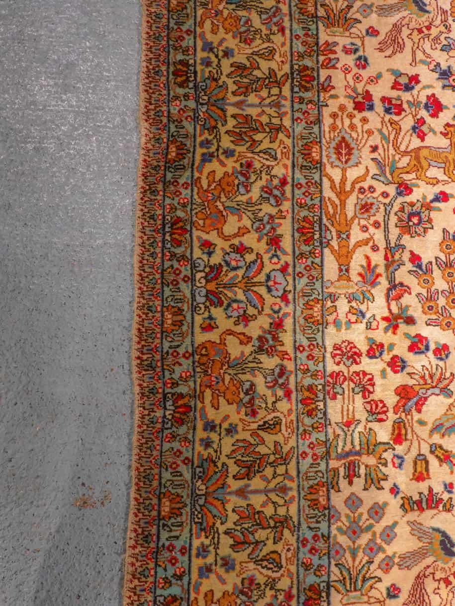 kauniin soinnikas tabriz käytävämatto 333 x 104 cm (kopio)