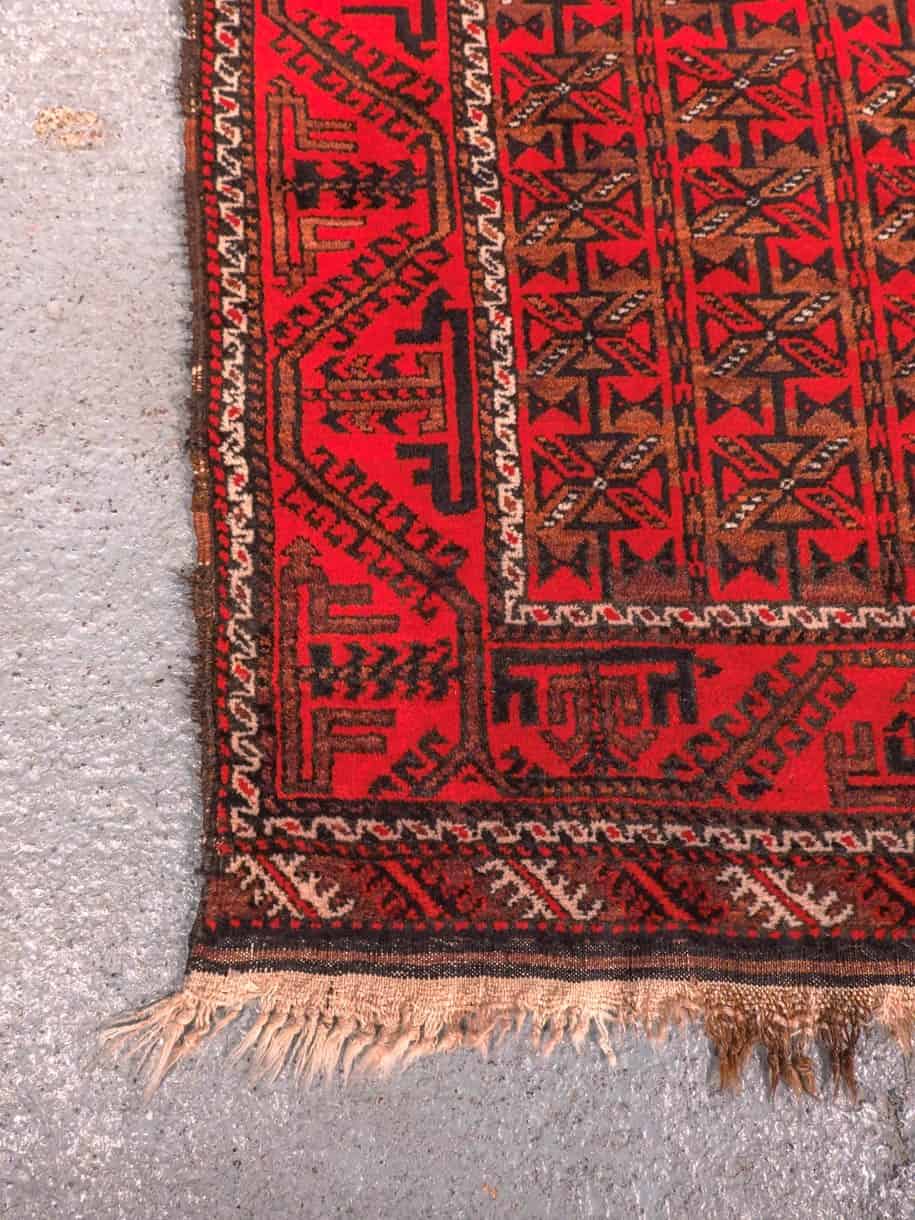 Balutsi-maton kuvioinnin yksityiskohta