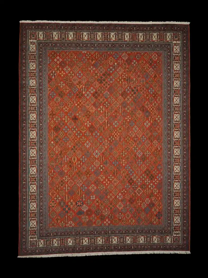 Dramaattinen palatsikokoinen Joshagan - 433 x 325 cm, ylhäältä kuvattu