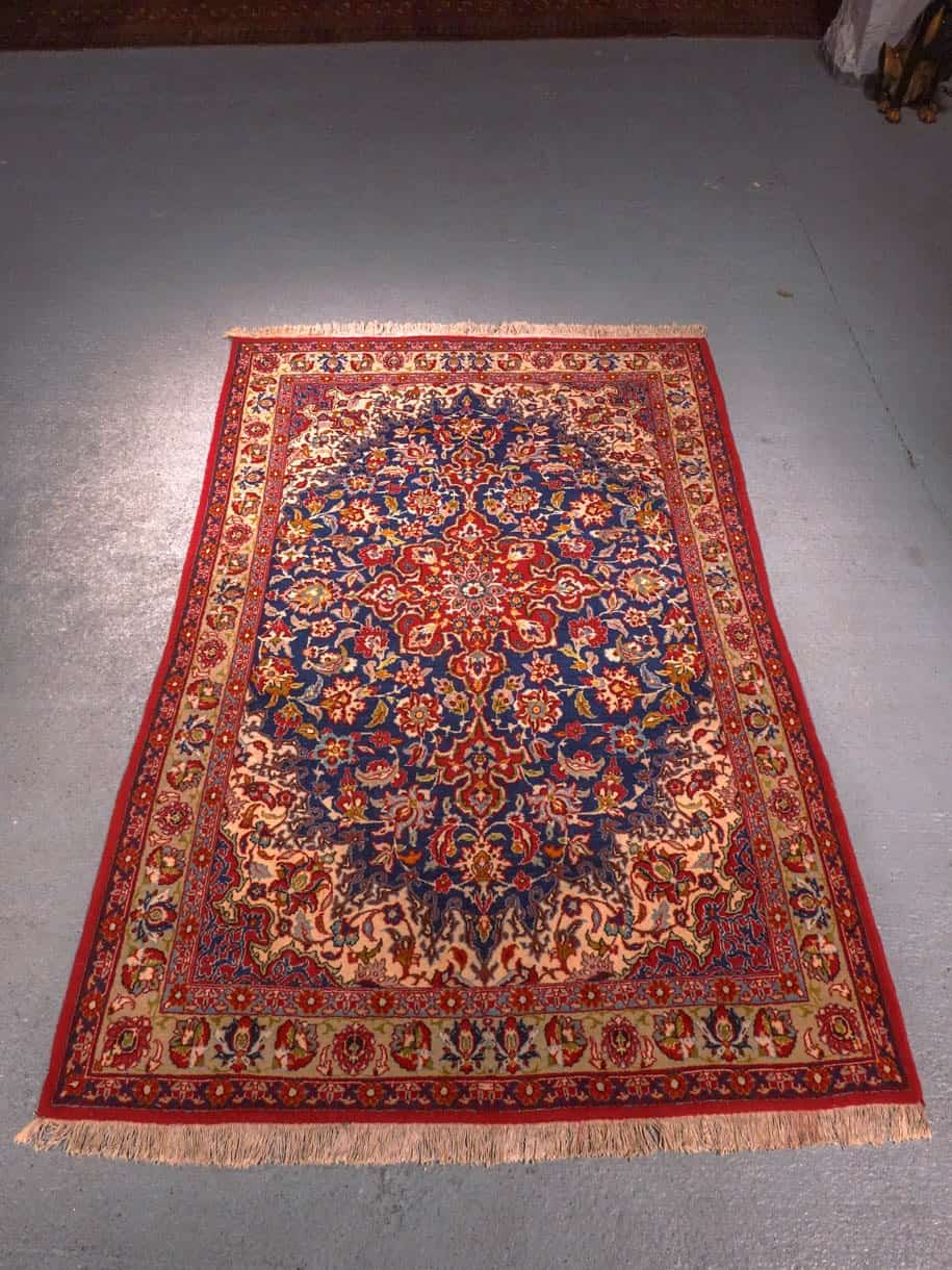 Muu käsinsolmittu Nahavand-villamatto, 220 × 150 cm