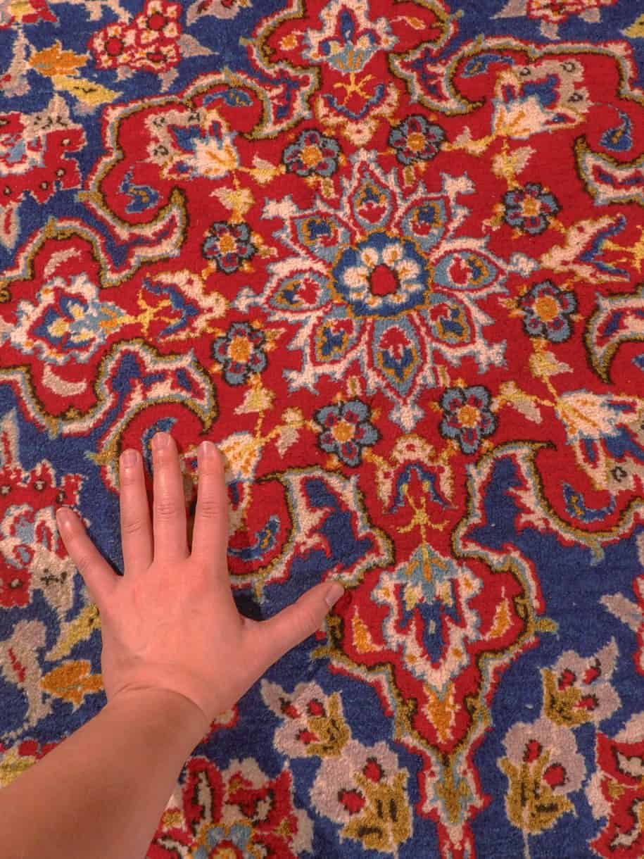 Muu käsinsolmittu Nahavand-villamatto, 220 × 150 cm