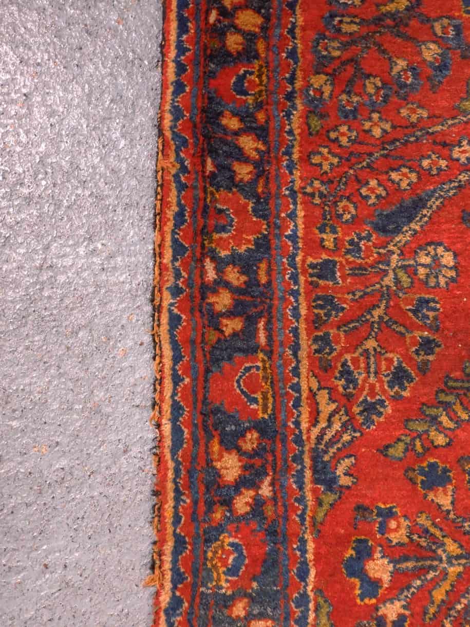 Sarouk-maton kuvioinnin yksityiskohta