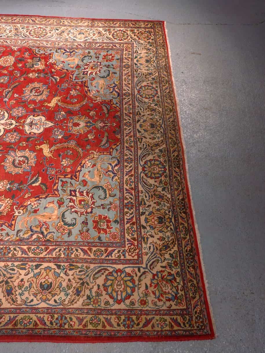 Tabriz-maton kuvioinnin yksityiskohta