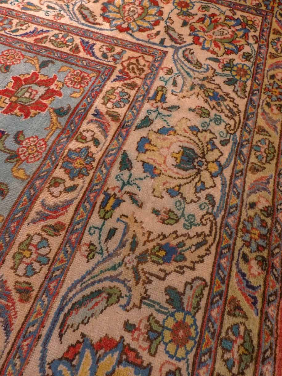 Tabriz-maton kuvioinnin yksityiskohta