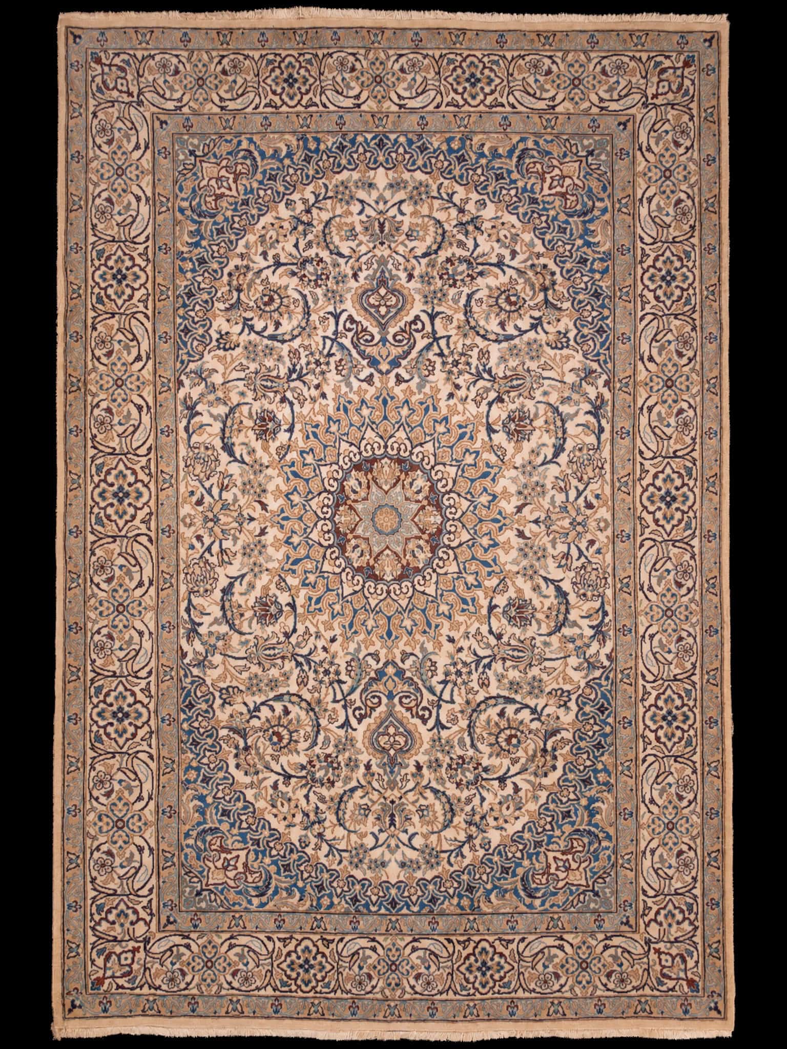 harmonisen elegantti nain silkkiyksityiskohdilla – 287 x 190 cm
