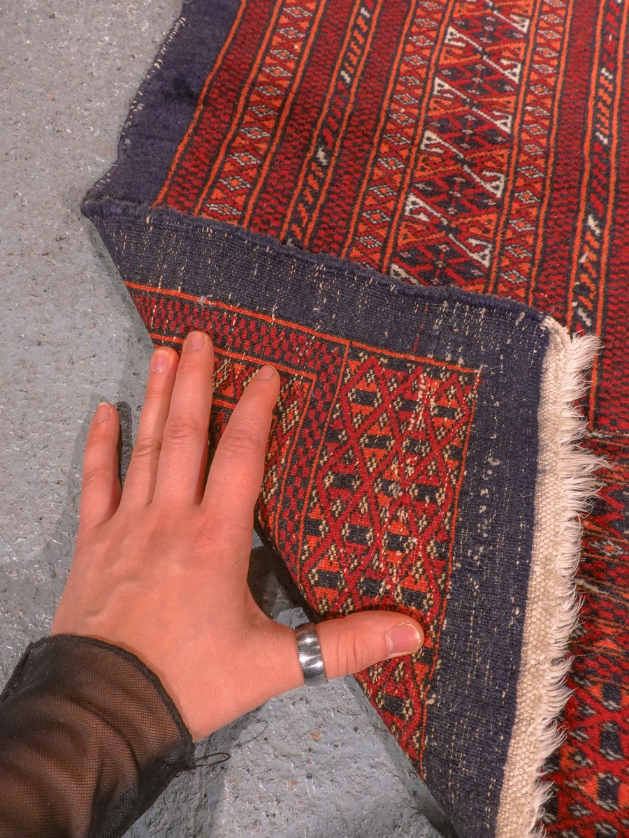Muu käsinsolmittu Buhara-villamatto, 178 × 128 cm