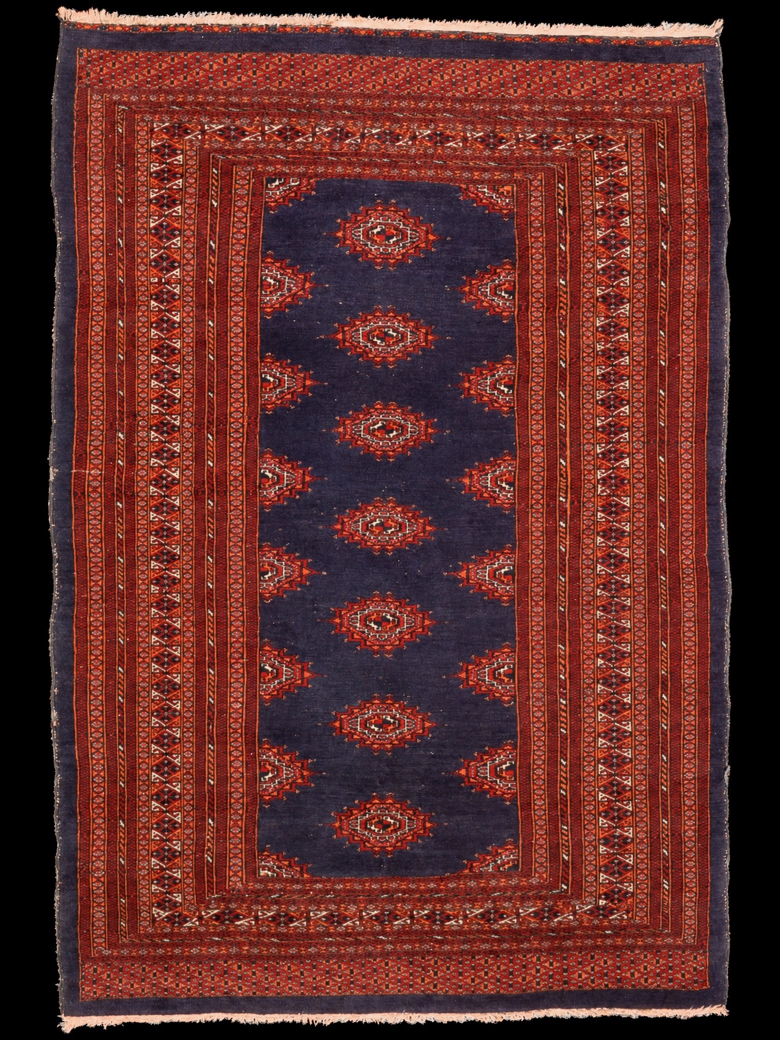 Muu käsinsolmittu Buhara-villamatto, 178 × 128 cm