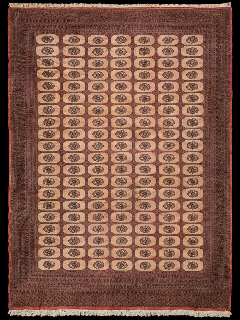 Tyrmäävä palatsikokoinen Buhara – Signeerattu – 430 x 305 cm