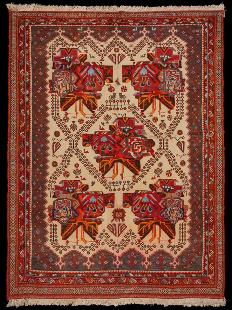 Asenteikas vintage-Afshar - 220 x 160 cm