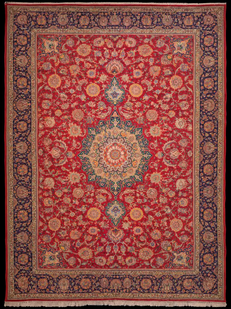 Taianomainen palatsikokoinen Tabriz - 395 x 288 cm