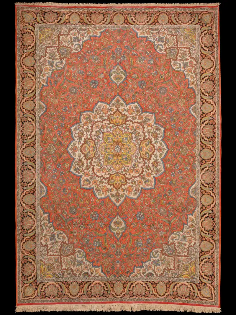 Silkkimatto - Pirteän hurmaava Kashmir - 271 x 181 cm