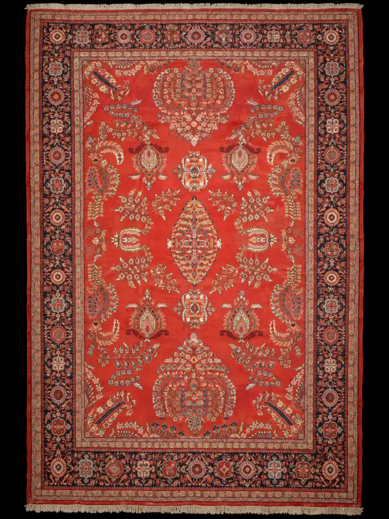 Monumentaalisen tyrmäävä palatsikokoinen Sarouk - 535 x 355 cm (19m²)