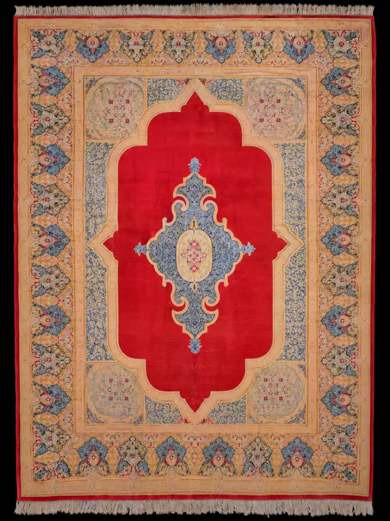 Hurmaava palatsikokoinen Kirman - 438 x 312 cm