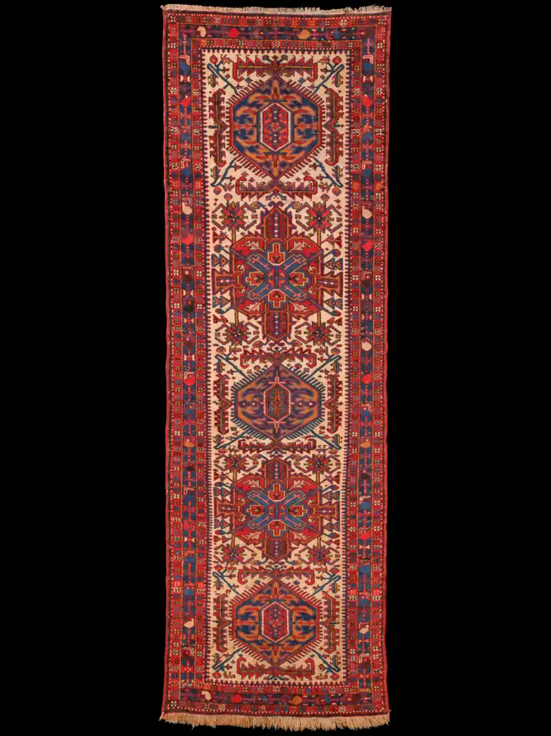 Räväkkä Heriz-käytävämatto - 330 x 107 cm