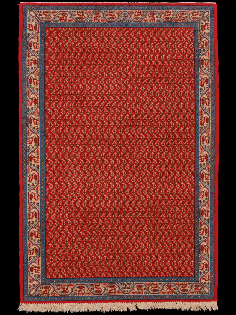 Kauniin yksinkertainen Sarouk Mir - 155 x 100 cm