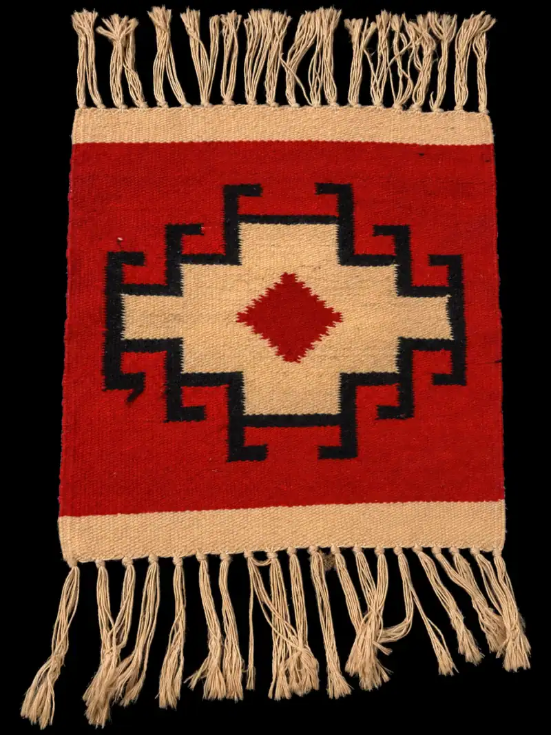 Pieni punainen Kelim - 61 x 38 cm