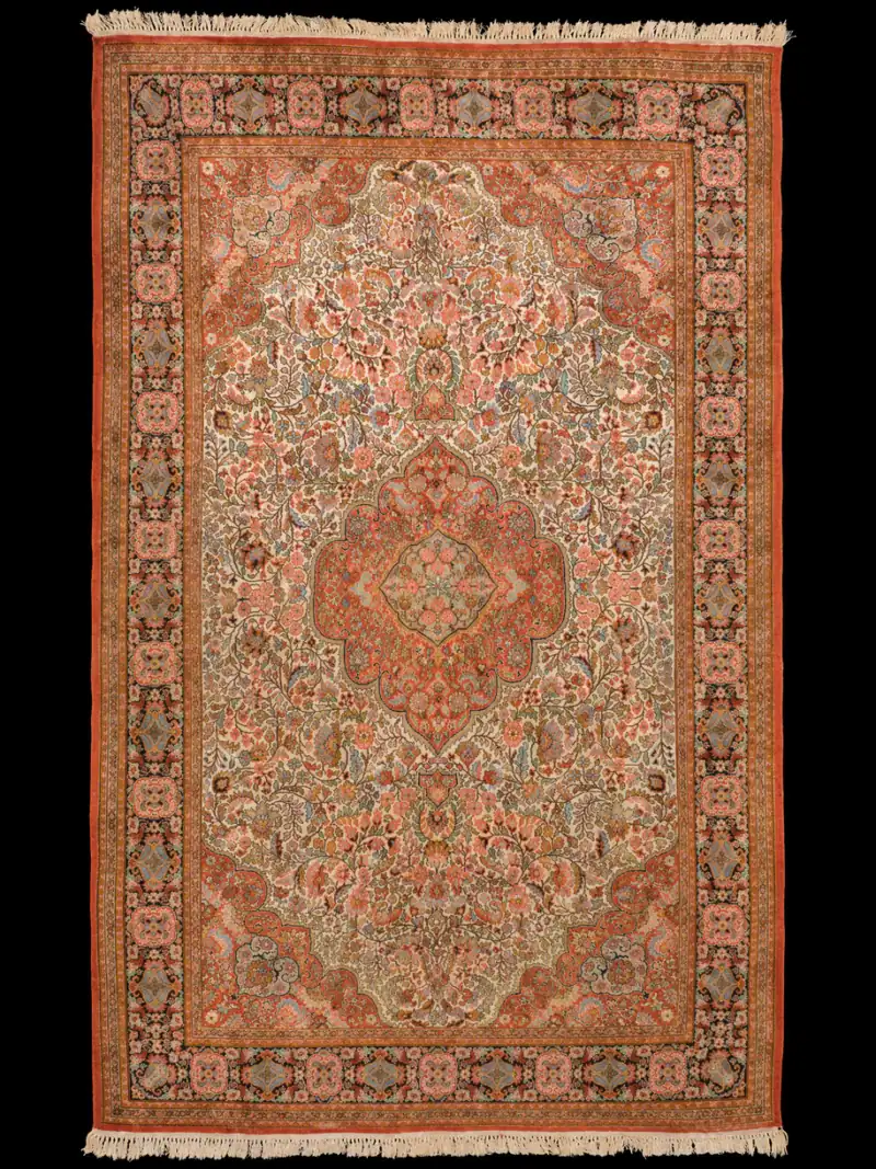 Silkkimatto – Runsaan elegantti Kashmir – 288 x 179 cm